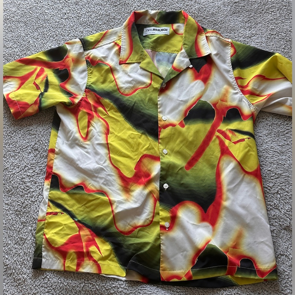 Zara X Rhuigi button down top